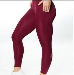 Ptula Raenelle Sleek Port Wine Leggings